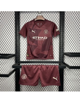 Camiseta Manchester City 24/25 Niños