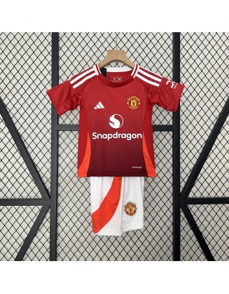 Camiseta De Manchester United 1a Eq 24/25 Niños