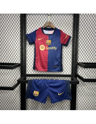 Camiseta De Barcelona 1a Eq 24/25 Niños